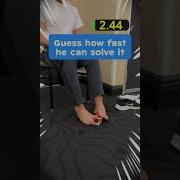 He Solved A Rubik S Cube With His FEET
