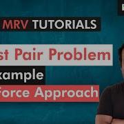 Closest Pair Problem How To Identify The Closest Set Of Points Brute Force