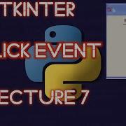 How To Link Buttons With Functions With Tkinter Click Event Python Tkinter