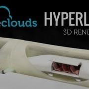 Hyperloop Support Pieces 3D Rendering