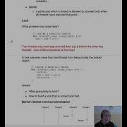 Lecture 6e Synchronization