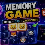 JavaScript Memory Game Tutorial Build A Matching Card Game From Scratch