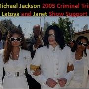 RARE 2005 Michael Jackson Criminal Trial Latoya Janet Katherine Joe And Others Show SUPPORT