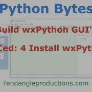 XRCed 4 Install WxPython