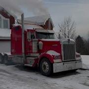 Kenworth W900L Cold Start