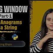 Find All Anagrams In A String Part 1 Brute Force Explained Python C Java