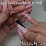 Step By Step Acrylic Nails Tutorial For Beginners Candy Cane Sweater Nail Art For The Holidays