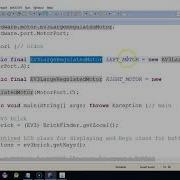 Lejos EV3 Video 1