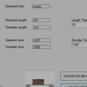 Using EmguCV To Process Images Of Pencils In A Production Line