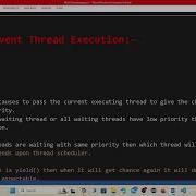 109 Prevention Of Thread Execution Yield Method Multi Threading In Java Complete Java