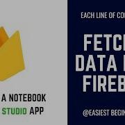 FIREBASE FOR ANDROID READING DATA BUILDING NOTEBOOK APP IN JAVA