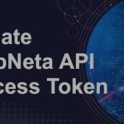 Create An AppNeta API Access Token