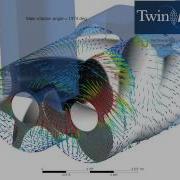 CFX Berlin Video Screw Expander Clearance Flow Visualization