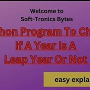 Python Program Check If A Year Is A Leap Year Or Not Learnpython Pythonbeginners
