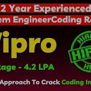 Wipro Coding Interview Use This Wipro Coding Interview Strategy To Crack The Next One