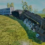 Steam Train Crashes BeamNG Drive