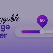 Range Slider Using HTML CSS JavaScript