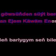 Atabay Carygulyyew Jan Ejem Kawam Enem Minus Karaoke Turkmen Aydymlar Minus Karaoke