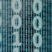 Binary Data Digital Display Loop Hd Stock Footage