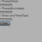 Update JavaFX UI In Scheduled Task Of Thread Task Thread Runnable And Timer With TimerTask