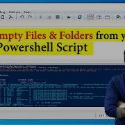 Delete Empty Files And Folders Using PowerShell Script