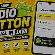 ANDROID RADIO BUTTON TUTORIAL IN JAVA