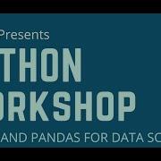 Introduction To Python With SCOSH NumPy PANDAS Libraries