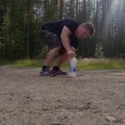 Dry Ice Plastic Bottle Explosion