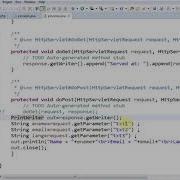 Creating An HTML Form Within A Servlet