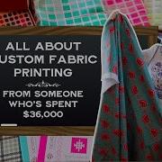 All About Custom Printed Fabric How To Design Where To Order And Using It To Build A Business