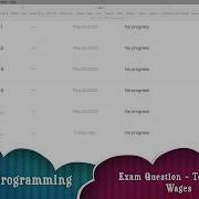 Python Programming Exam Question Teddy Bear Wages