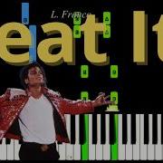 Beat It Michael Jackson Easy Piano