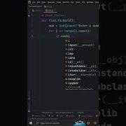 How To Find Factors Of Numbers Using Python Python Tutorials Python For Beginners Python Shorts