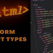 22 HTML Form Input Types