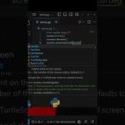 Move Turtle On Click Python Shorts