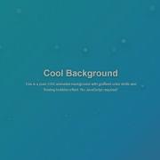 Cool CSS Gradient Animated Background With Bubbles Free Source Code Download