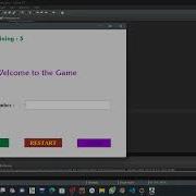 Number Guessing Game Using JAVA Java Swing Numbergame Internship