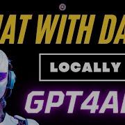 Chat With Your Data Using GPT4ALL Locally On CPU