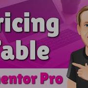 Elementor Pro Pricing Table Widget
