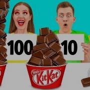 100 Слоев Еды Челлендж Съедобная Битва от DuKoDu Challenge