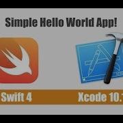 How To Code Your First Hello World App In Swift For Beginners Swift 4 And Xcode 10 1