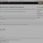 Can Make Arithmetic Progression From Sequence Java Solution Leetcode 1502