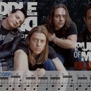 Puddle Of Mudd Blurry Drum Score