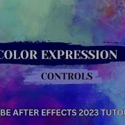 Color Expression Controls After Effects