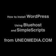 How To Install WordPress Using Bluehost And SimpleScripts