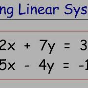 How To Solve Linear Systems Using Substitution By Avoiding Fractions