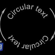 Spinning Circular Text HTML CSS SVG Elements Tutorial