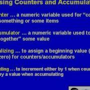 0805 Counters And Accumulators In Loops Visual C Tutorial