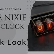 Quick Look IN 12 Nixie Tube Clock Demonstration Review Nixie Clock Quicklook Gameroom