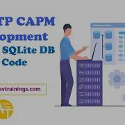 SAP BTP Development Training For Professionals SAP BTP CAPM Connect SQLite DB In VS Code